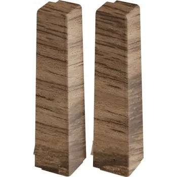 Podlahová lišta Vnější roh Cezar PVC 79 x 80, délka 190 cm, PVC