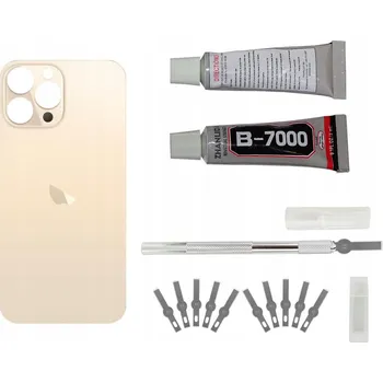 Pouzdro na mobilní telefon Zadní kryt pro Apple, zlatý