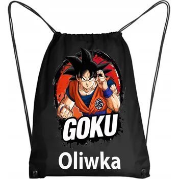 Školní batoh Školní Vak na Boty Batoh na Tělocvik Do Školky GOKU Dragon Ball #27