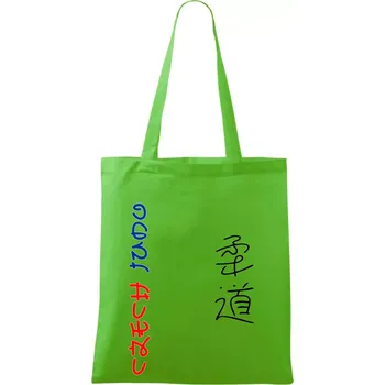 Judo Czech - Taška bavlněná - 42 x 38 cm ( Apple Green )
