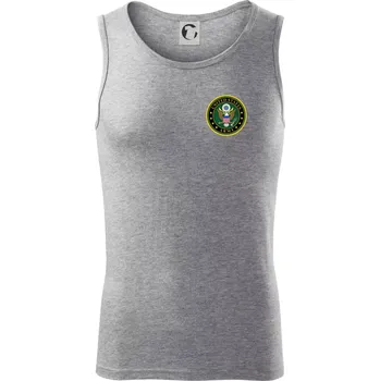 United States Army barevné - Tílko pánské Core - 2XL ( Tmavě šedý melír )