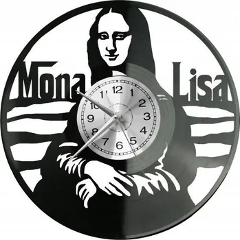 Hodiny MONA LISA NÁSTĚNNÉ HODINY DEKORATIVNÍ MODERNÍ VINYLOVÁ DESKA VINYL JAKO DÁREK