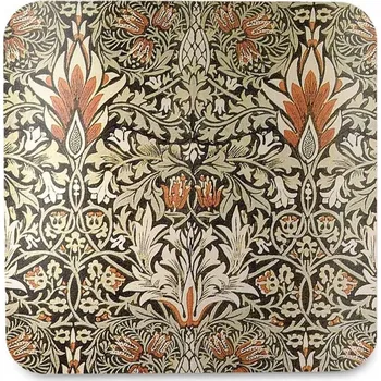 Podtácek Podložka pod hrnek - Hlava hada William Morris