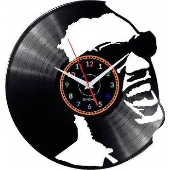 Hodiny RAY CHARLES NÁSTĚNNÉ HODINY DEKORATIVNÍ MODERNÍ VINYLOVÁ DESKA