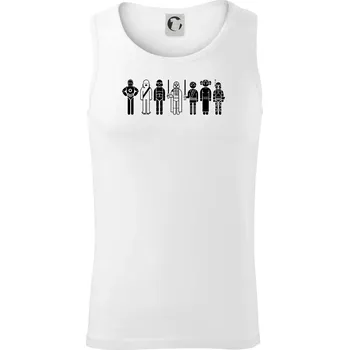 Pánská móda SW - Postavičky - Tílko pánské Core - S ( Bílá )