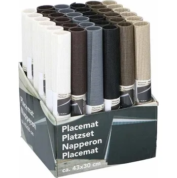 prostírání Prostírání na Stůl Pod Talíř Hnědé