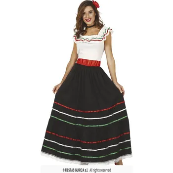 Karnevalový kostým Kostým Mexičanka Šaty mariachi L/XL