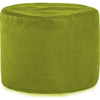 Taburet Taburet k sezení PLUSZOVÝ CILINDRO křeslo ZELENÝ