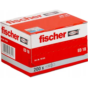 Hřebík FISCHER ED18 Hřebík do betonu bez vrtání - Hřebíky pro nastřelovací pistole