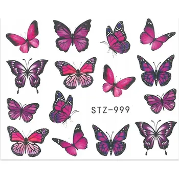 Vodolepky na nehty Motýli #2