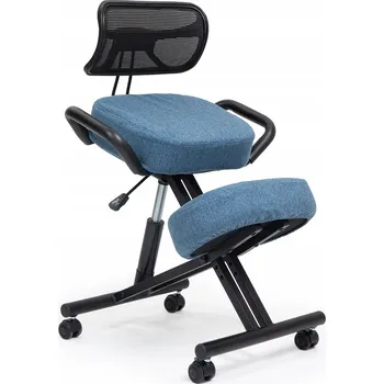 Klekačka z ekokůže, kancelářská židle, nastavitelná, ergonomická