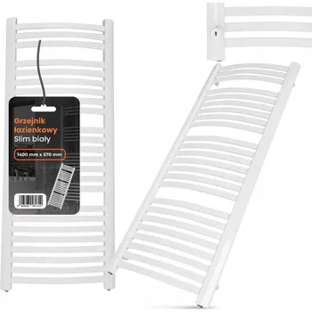 Radiátor Koupelnový radiátor vodní TRCR 846 W 570 x 1400 mm bílý