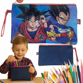 Kosmetická taška PENÁL KOSMETICKÁ TAŠKA DRAGON BALL SUPER VEGETA SON VELKÝ 24/15 CM