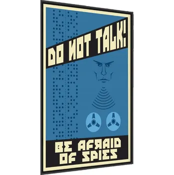 Obraz Plakát v Rámu Nápisy Symboly Styl Vintage 50x70