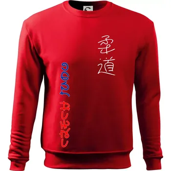 Chlapecké tričko Judo Czech - Mikina Essential dětská - 158 cm/12 let ( Červená )