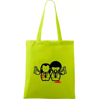 PF - Postavičky - Taška bavlněná - 42 x 38 cm ( Limetková )