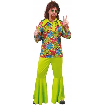 Karnevalový kostým Kostým Hipík Hippie 70. léta 80. léta Tráva Man vel M
