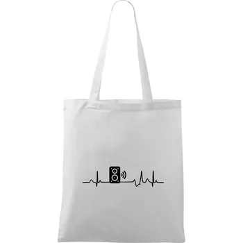 Ekg reprobedna - Taška bavlněná - 42 x 38 cm ( Bílá )