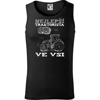 Nejlepší traktorista ve vsi - Tílko pánské Core - XL ( Černá )
