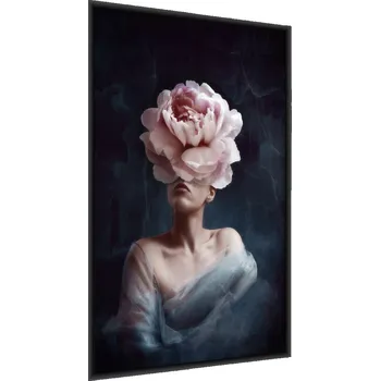 Obraz Plakát Abstraktní PORTRET Ženy Květina 50x70