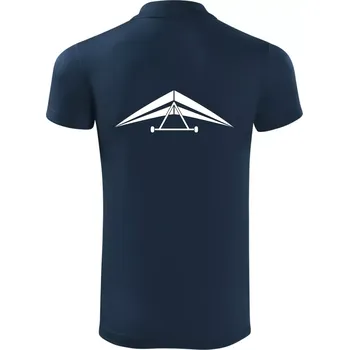 Pánská košile Rogalo jednoduché - Polokošile Victory sportovní (dresovina) - S ( Námořní modrá (velmi tmavá - téměř černá) )