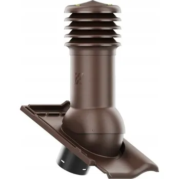 Vrták Větrací komín fi125 HiVent BRAAS RUBÍN 9V HNĚDÁ taška