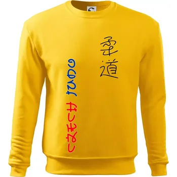Pánská mikina Judo Czech - Mikina Essential pánská - XL ( Žlutá )