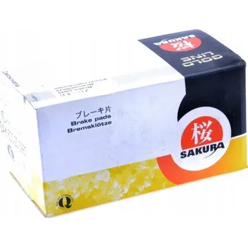 Brzdová destička Sakura 600-10-4100 Sada brzdových destiček, kotoučové brzdy