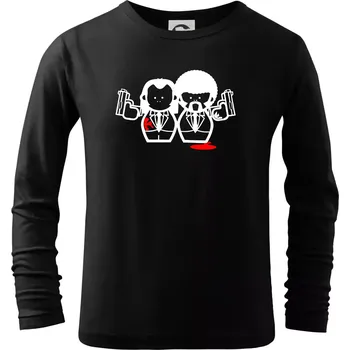 Chlapecké oblečení PF - Postavičky - Triko dětské Long Sleeve - 158 cm/12 let ( Černá )