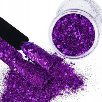 Prášek na nehty Ultraviolet Effect 1 g - Č. 06