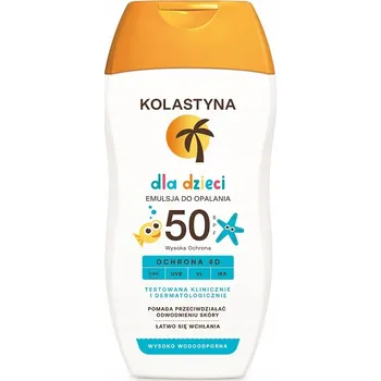 Přípravek na opalování Emulze na opalování KOLASTYNA KIDS PRO DĚTI 50 SPF 150 ml