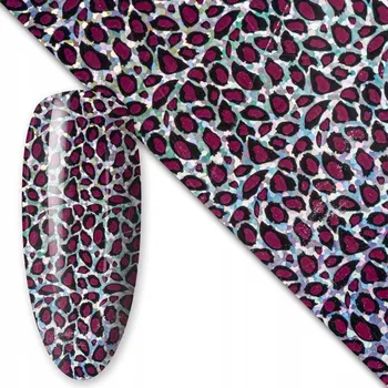 Transferová Fólie na nehty, hybridní gely, 100 cm, vzory Č. 38