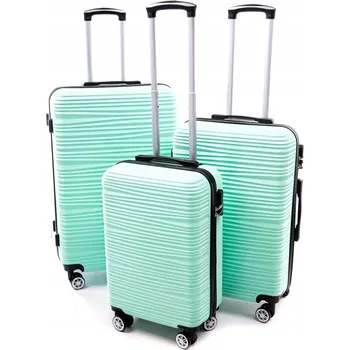 RGL Sada pevných kufrů z ABS 818 3w1 100 l