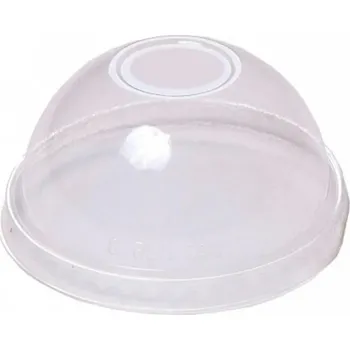 Jednorázové nádobí Víčko vypouklé na Bubble Tea 50ks 95mm