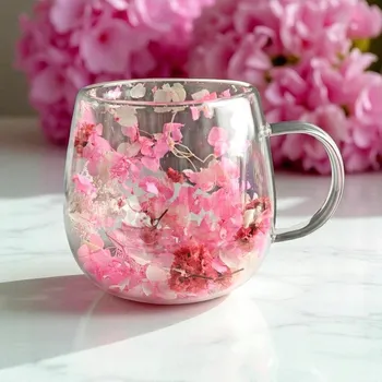 Sklenice Sklenice na kávu a čaj Ecarla 350 ml 1 ks