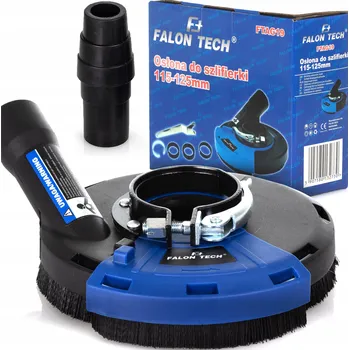 ODSÁVACÍ KRYT PRO ÚHLOVÉ BRUSKY 115-125mm, PROTI PRACHU