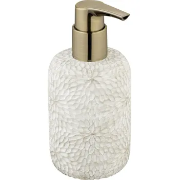 Bílý dávkovač mýdla z polyresinu 300 ml Montalfano – Wenko ID_1778242