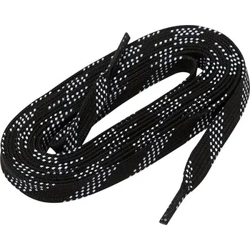 Tkaničky do bot Winnwell Voskované tkaničky černé, 72", WW24