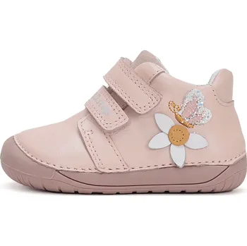 Dívčí obuv Dětské celoroční boty S070-52656 růžová květina a motýl, D.D.Step Velikost: 24