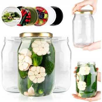 Sklenice Sklenice s víčkem Superbutelki průměr 100 mm 10 ks