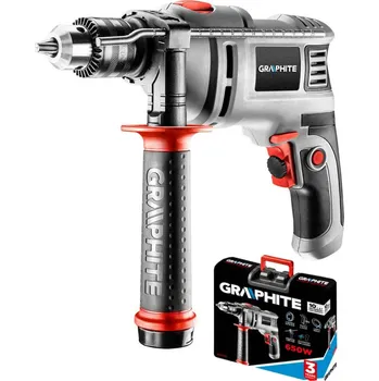 Vrtačka GRAPHITE 58G726 příklepová vrtačka 650W v kufru