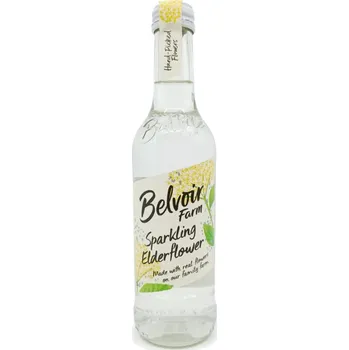 Limonáda Belvoir Farm Bezinková limonáda sklo 275ml
