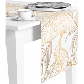 ubrus BĚHOUN NA STŮL dekorativní 40x220 cm 220cm Hladký matný Polský výrobek