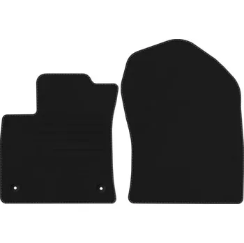 autokoberec Velurové autokoberce s upevněním v sadě Edecor