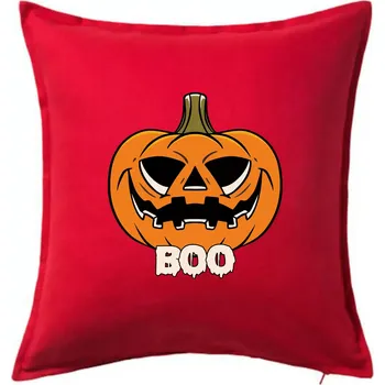 Polštář Halloween dýně - Polštář 50x50 - 50x50 - Pouze potah ( Červená )