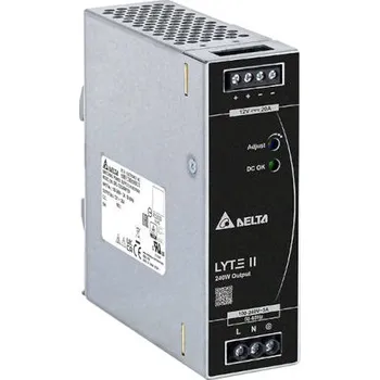 spínaný zdroj Napájecí zdroj na DIN lištu Delta DRL-12V240W1EN 12 V 20 A