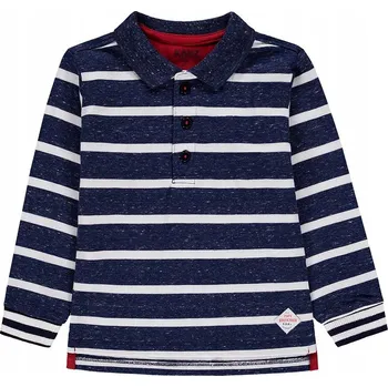 Chlapecké tričko Chlapecké tričko s dlouhým rukávem tmavě modré Kanz, vel. 152