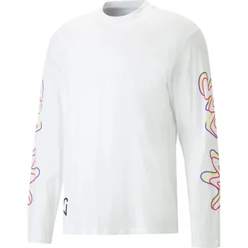 Triko s dlouhým rukávem Puma Neymar JR Creativity Longsleeve Shirt 658324-04 Velikost XL