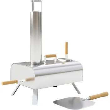 Pec na pizzu Venkovní pec na pizzu | stříbrná