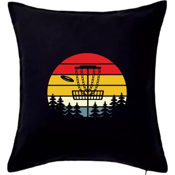Polštář Disc golf - Polštář 50x50 - 50x50 - Pouze potah ( Černá )